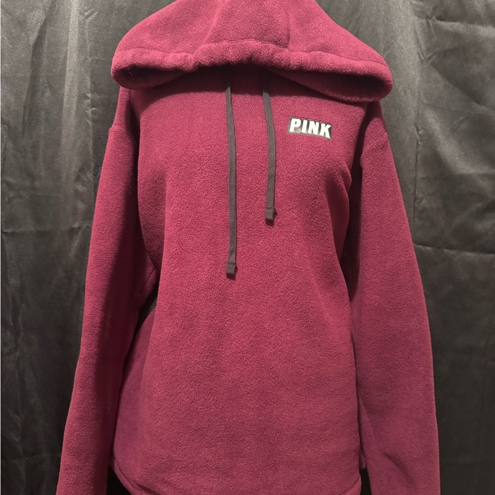 PINK Victoria's Secret Burgundy Hoodie